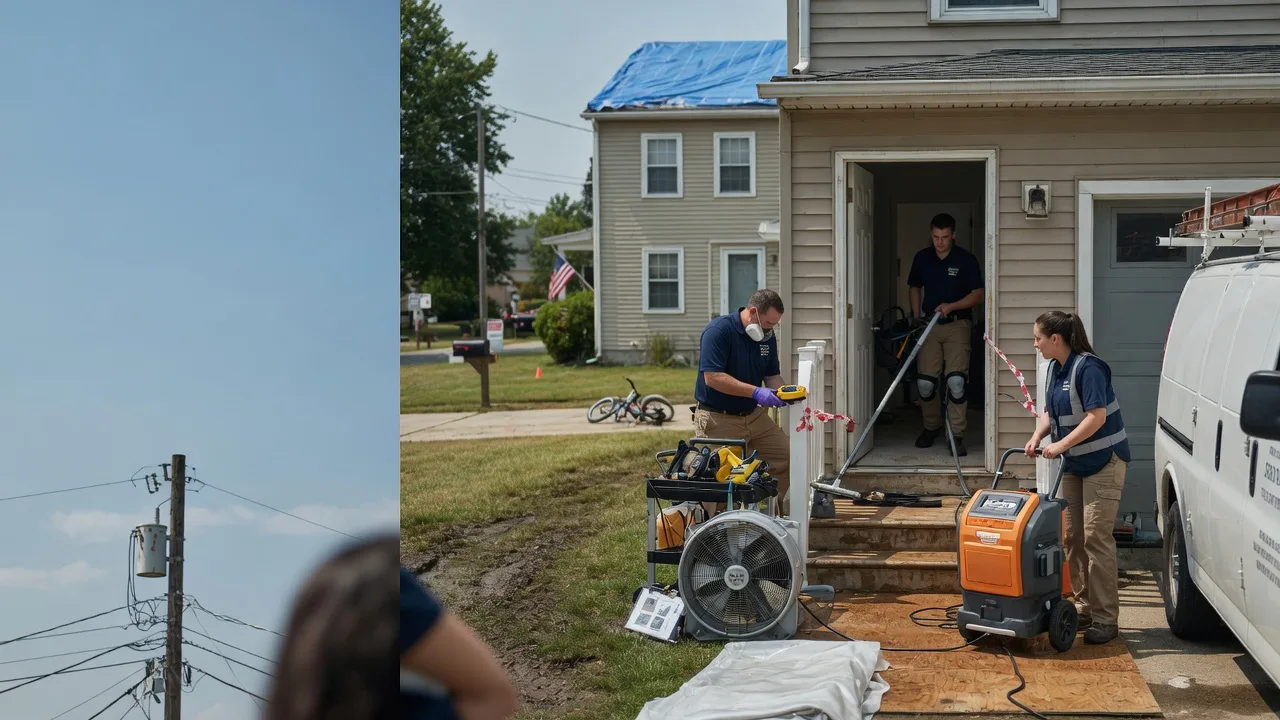 Water Damage Repair in Beecher City, IL near me
